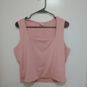 Women's Dusty Pink Sleeveless Top